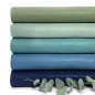 Preview: RESTSTÜCK 60cm !!! - Musselin - Glitter - indigo