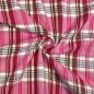 Preview: Musselin - Kylie Checks - pink
