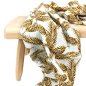 Preview: Musselin - Leo Leaves - ocre - Springtime