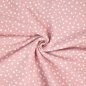 Preview: RESTSTÜCK 60cm !!! - Musselin - Little Flowers - rosa