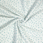 Preview: RESTSTÜCK 0,30m !!! - Musselin - Little Flowers - weiss