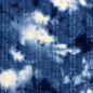 Preview: RESTSTÜCK 0,70m !!! - Musselin - Lochstickerei - Batik - navy