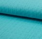 Preview: Musselin - Lochstickerei - turquoise