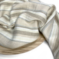 Preview: RESTSTÜCK 0,50m !!! - Musselin - Sanded Stripes - beige