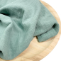 Preview: RESTSTÜCK 1,10m !!! - Musselin Slub - dusty mint