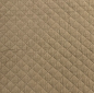 Preview: RESTSTÜCK 1,00m !!! - Musselin - Stepper - Raute klein - beige