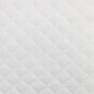 Preview: Musselin - Stepper - Raute groß - offwhite
