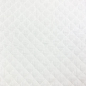 Preview: RESTSTÜCK 1,00m !!! - Musselin - Stepper - Raute klein - offwhite