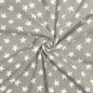 Preview: Musselin - Sterne - beige