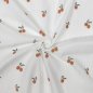 Preview: Musselin - Sweet Orange - white