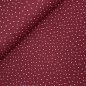 Preview: RESTSTÜCK 80cm !!! - Musselin - little Dots - berry