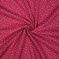 Preview: Musselin - little Dots - fuchsia