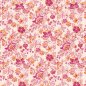 Preview: Doubleface Musselinstepper - Ava - ecru/pink/orange
