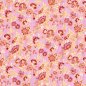 Preview: Doubleface Musselinstepper - Inka - white/pink/rosa