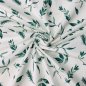 Preview: RESTSTÜCK 50cm !!! - Jersey - Nature Leaves - dusty green