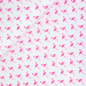 Preview: RESTSTÜCK 0,70m !!! - Jersey - Neon Flamingo - white/pink