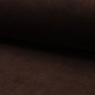Preview: RESTSTÜCK 1,0m!!! - Nicky Velours - uni - choco