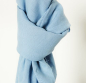 Preview: RESTSTÜCK 0,80m !!! - Leinen - Nisa softened - faded blue - Mind the Maker