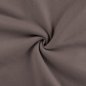 Preview: Bio Baumwoll Fleece - dusty brown