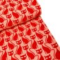Preview: RESTSTÜCK 1,20m !!! - Bio Feincord - Orange Tabby Cat - A Walk Remembered - Cloud9 Fabrics