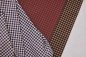 Preview: Bio Baumwoll Oxford - Gingham - umber/sienna - Mind the Maker