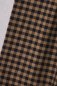 Preview: Bio Baumwoll Oxford - Gingham - black/camel - Mind the Maker