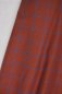 Preview: Bio Baumwoll Oxford - Grid - sienna/intense blue - Mind the Maker