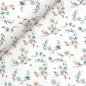 Preview: Strickjersey - Ottoman - Flowers - dusty green