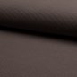Preview: Rib Jersey - Ottoman - dusty brown