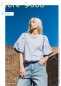 Preview: Baumwolle Seersucker - uni - blue - Fibremood No. 33