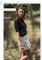 Preview: Leinen - abstract blocks - brown/ecru - Fibremood No. 34