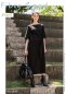 Preview: Viskose Crepe - uni - black - Fibremood No. 34