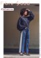 Preview: Sweat - jogging brush- dark blue - Fibremood No. 35