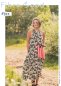 Preview: Baumwoll Popeline - Flower - ecru/schwarz - Fibremood No. 39