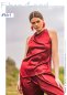 Preview: Satinstretch - uni - dark red - Fibremood No. 39