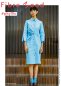 Preview: Baumwoll Popeline - stone washed - turquoise - Fibremood No. 27