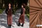 Preview: Baumwoll Twill - uni - dark brown - Fibremood No. 30