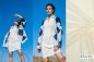 Preview: Baumwolle Seersucker - uni - off white - Fibremood No. 33