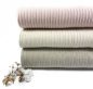 Preview: Rippstrick - Recycled Rib - ecru meliert