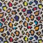 Preview: Regenstoff - wasserabweisend - Leo - multicolor