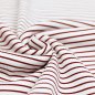 Preview: Ripp Jersey - Stripe - bordeaux