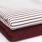Preview: Ripp Jersey - Stripe - bordeaux