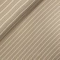 Preview: Rib Jersey - Streifen - beige/weiß