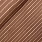 Preview: Rib Jersey - Streifen - braun/beige