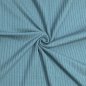 Preview: RESTSTÜCK 1,0m !!! - Rippenjersey - old petrol