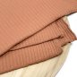 Preview: Rippenjersey - peach