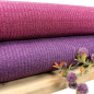Preview: RESTSTÜCK 1,70m !!! - Rippen Strick - melange - pink