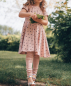 Preview: RESTSTÜCK 1,10m !!! - Ripp Jersey - uni - nude rose