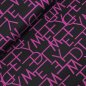 Preview: RESTSTÜCK 1,50m !!! - Romanit Jersey - Buchstaben - cyclam