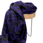 Preview: RESTSTÜCK 1,40m !!! - Romanit Jersey - Buchstaben - purple